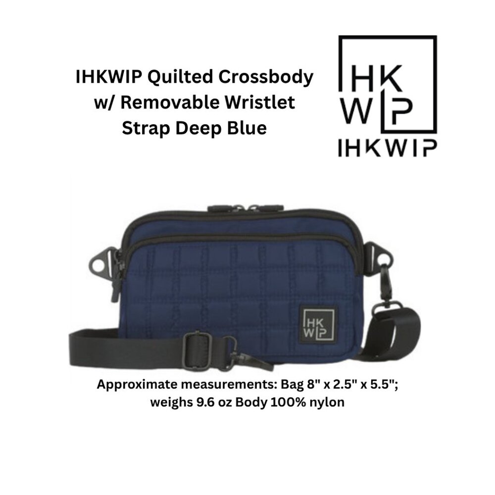 IHKWIP - THE QUILTED WRISTLET CROSSBODY